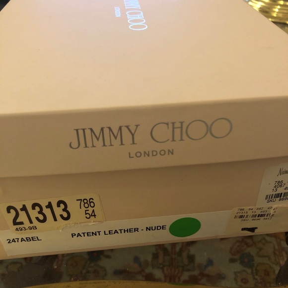 Jimmy Choo Abel patent leather pointed toe pump - Picture 2 of 5